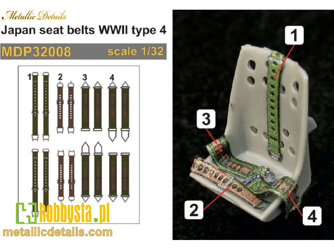 Japanese Wwii Seat Belts Type 4 - image 1 Japanese Wwii Seat Belts Type 4 - image 1