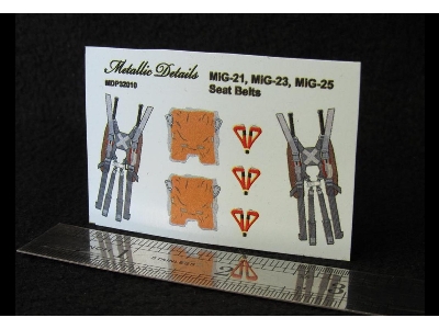 Mikoyan Mig-21 / Mig-23 And Mig-25 - Seat Belts - image 2