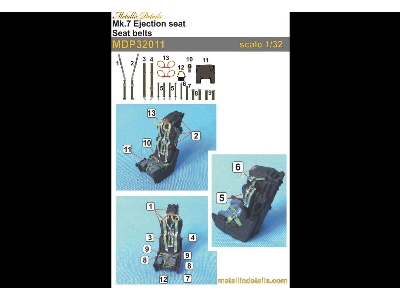 Mk.7 Ejection Seat - Seat Belts - image 1