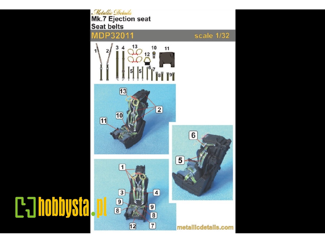Mk.7 Ejection Seat - Seat Belts - image 1