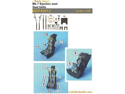 Mk.7 Ejection Seat - Seat Belts - image 1