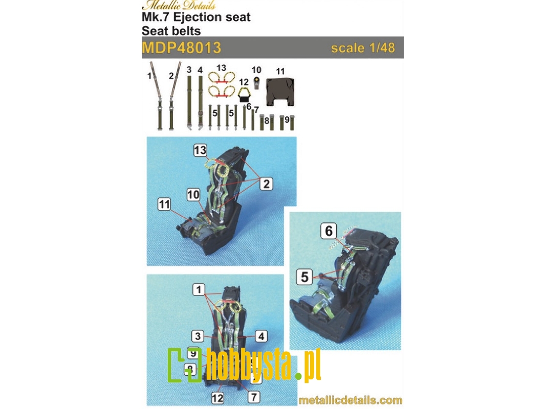 Mk.7 Ejection Seat - Seat Belts - image 1 Mk.7 Ejection Seat - Seat Belts - image 1