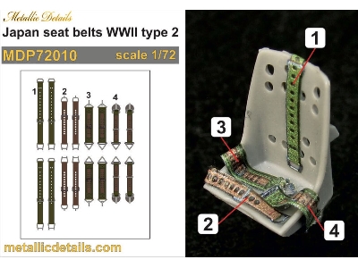 Japanese Wwii Seat Belts Type 2 - image 1