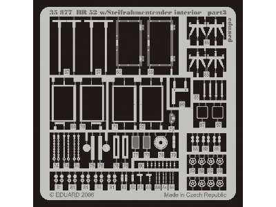 BR 52 w/ Steifrahmentender interior 1/35 - Trumpeter - image 7