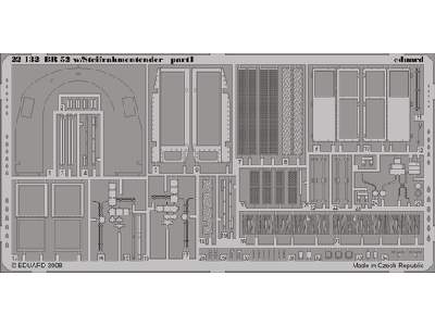 BR 52 w/ Steifrahmentender p.  1 1/72 - Hobby Boss - image 1