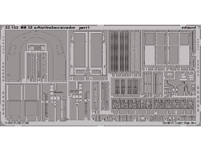 BR 52 w/ Steifrahmentender p.  1 1/72 - Hobby Boss - image 2