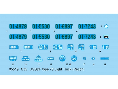 JGSDF type 73 Light Truck (Recon) - image 5
