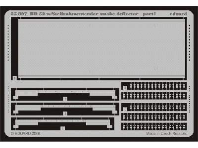 BR 52 w/ Steifrahmentender smoke deflector 1/35 - Trumpeter - image 2
