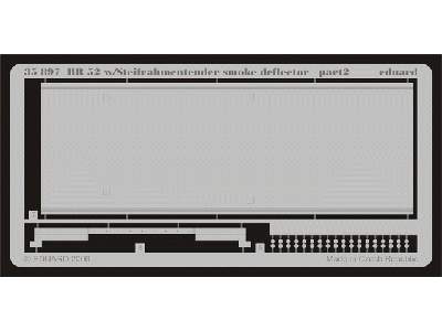 BR 52 w/ Steifrahmentender smoke deflector 1/35 - Trumpeter - image 3