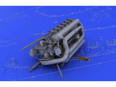 DB 601A/ N engine 1/32 - Eduard - image 8