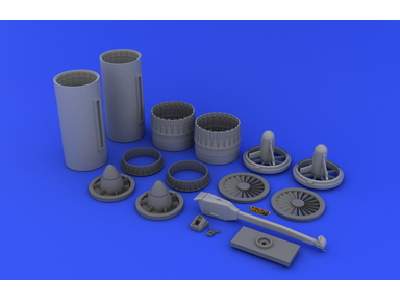 F-4 exhaust nozzles USAF early 1/32 - Tamiya - image 1