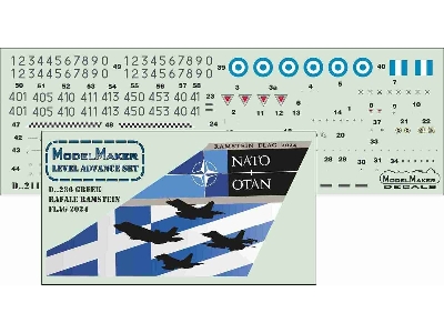 Greek Rafale Ramstein Flag 2024 - image 1