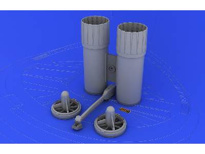 F-4 exhaust nozzles USAF late 1/32 - Tamiya - image 2