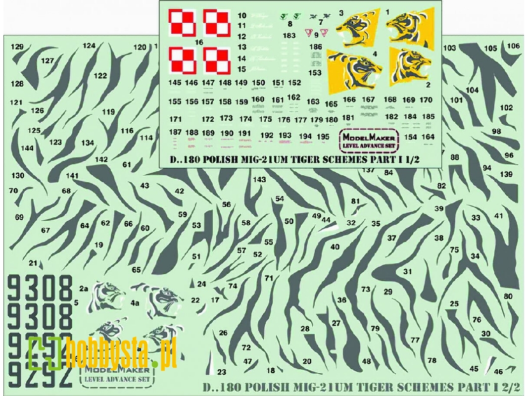 Polish Mig-21um Tiger Schemes Part I - image 1 Polish Mig-21um Tiger Schemes Part I - image 1