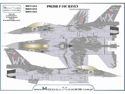 Polish F-16c - Raven - Refreshed Set - image 2