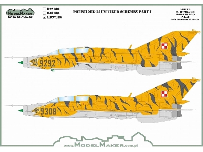Polish Mig-21 Um - Tiger Schemes Part I - image 1
