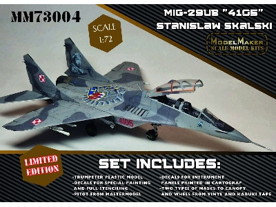Mig-29ub '4105' Stanisław Skalski - image 1