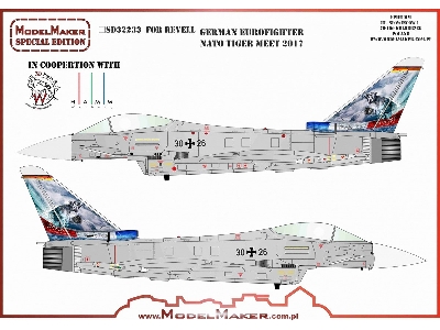 German Eurofighter Nato Tiger Meet 2017 (For Revell) - image 3