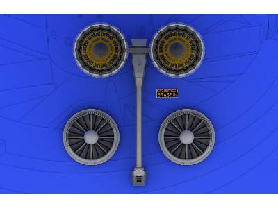 F-4 exhaust nozzles USN late 1/32 - Tamiya - image 4