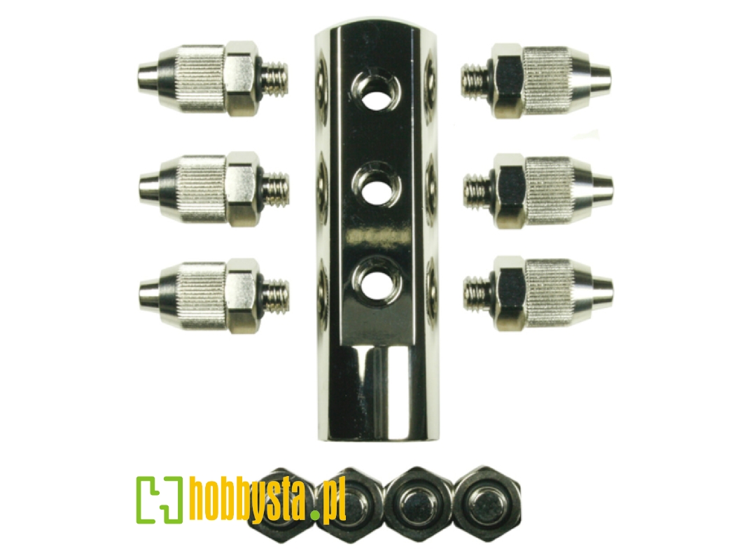 Rozdzielacz Od 2 Do 6 Wyjść 1/4" Gwint Damski - image 1 Rozdzielacz Od 2 Do 6 Wyjść 1/4" Gwint Damski - image 1