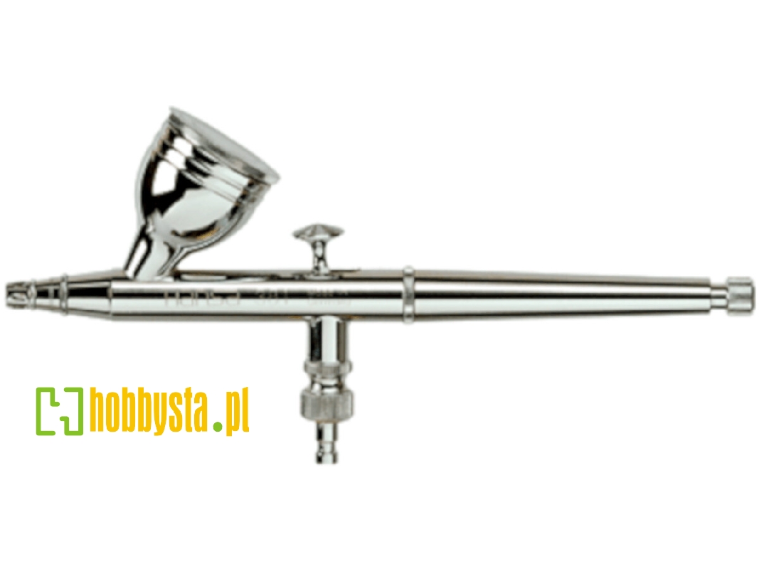 Aerograf Hansa 381, Chrome Nozzle 0.3 Mm, Cup 5 Ml With Lid - image 1 Aerograf Hansa 381, Chrome Nozzle 0.3 Mm, Cup 5 Ml With Lid - image 1