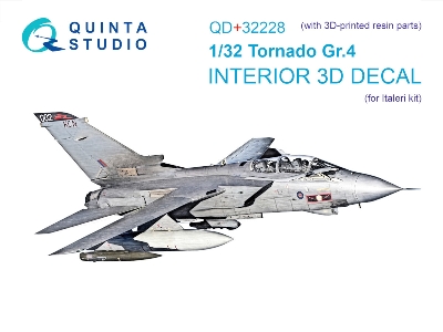 Panavia Tornado Gr.4 - Interior 3d Decal With 3d-printed Resin Parts (For Italeri Kits) - image 2
