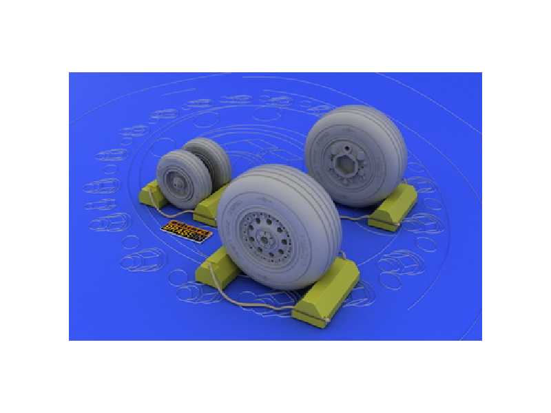 F-4J/ S wheels 1/32 - Tamiya - image 1