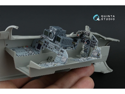 Panavia Tornado Ids German Version - Interior 3d Decal With 3d-printed Resin Parts (For Italeri Kits) - image 1