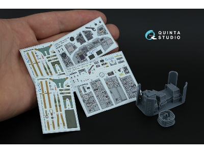 Panavia Tornado Ids German Version - Interior 3d Decal With 3d-printed Resin Parts (For Italeri Kits) - image 3