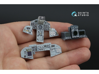 Panavia Tornado Ids German Version - Interior 3d Decal With 3d-printed Resin Parts (For Italeri Kits) - image 12