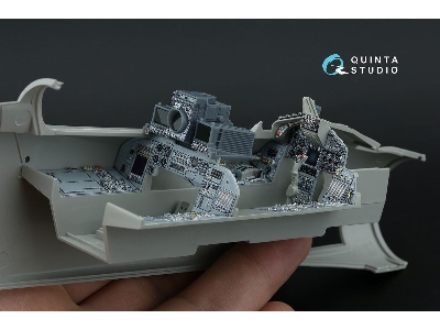 Panavia Tornado Ecr German Version - Interior 3d Decal With 3d-printed Resin Parts (For Italeri Kits) - image 1