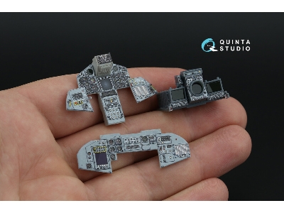 Panavia Tornado Ecr German Version - Interior 3d Decal With 3d-printed Resin Parts (For Italeri Kits) - image 11