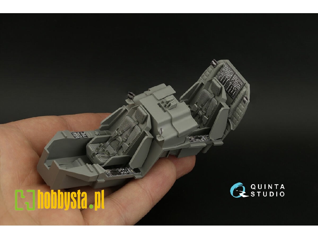 Boeing Ah-64 D Apache - Interior 3d Decal With 3d-printed Resin Parts (For Takom Kits) - image 1 Boeing Ah-64 D Apache - Interior 3d Decal With 3d-printed Resin Parts (For Takom Kits) - image 1