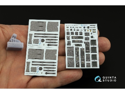 Boeing Ah-64 D Apache - Interior 3d Decal With 3d-printed Resin Parts (For Takom Kits) - image 3