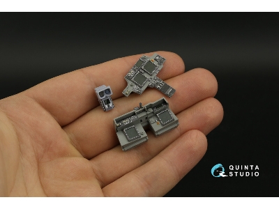 Boeing Ah-64 D Apache - Interior 3d Decal With 3d-printed Resin Parts (For Takom Kits) - image 9