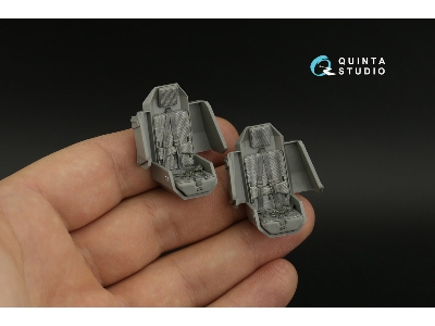 Boeing Ah-64 D Apache - Interior 3d Decal With 3d-printed Resin Parts (For Takom Kits) - image 11
