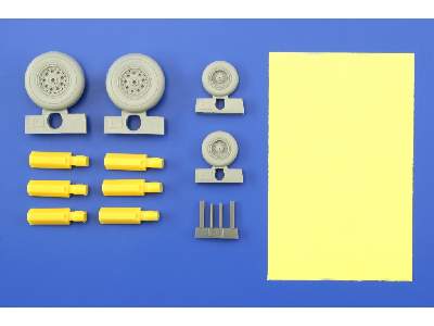 F-4J/ S wheels 1/32 - Tamiya - image 6