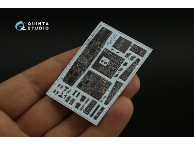 Sikorsky Mh-60 L - Interior 3d Decal With 3d-printed Resin Parts (For Kittyhawk Kits) - image 4