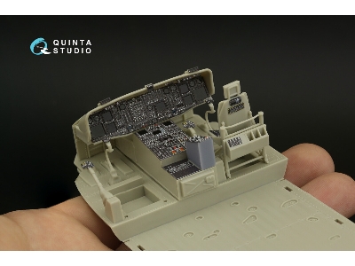 Sikorsky Mh-60 L - Interior 3d Decal With 3d-printed Resin Parts (For Kittyhawk Kits) - image 9