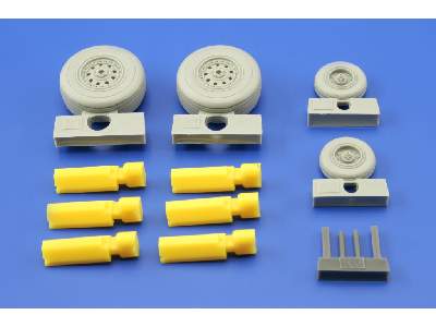 F-4J/ S wheels 1/32 - Tamiya - image 7