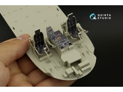 Sikorsky Mh-60 L - Interior 3d Decal With 3d-printed Resin Parts (For Kittyhawk Kits) - image 10