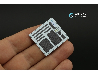 Bell Ah-1 Z - Interior 3d Decal With 3d-printed Resin Parts (For Academy Kits) - image 4