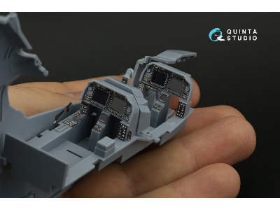 Bell Ah-1 Z - Interior 3d Decal With 3d-printed Resin Parts (For Academy Kits) - image 8