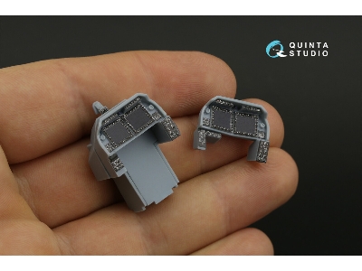 Bell Ah-1 Z - Interior 3d Decal With 3d-printed Resin Parts (For Academy Kits) - image 10