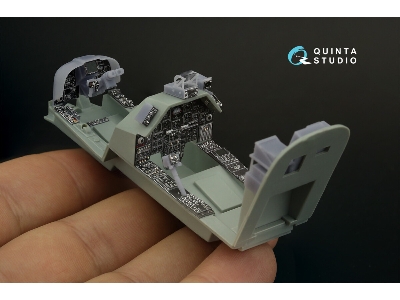 Bell Ah-1 W - Interior 3d Decal With 3d-printed Resin Parts (For Academy Kits) - image 11