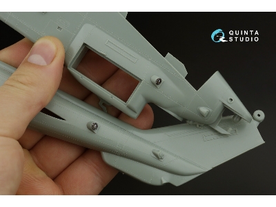 Bell Ah-1 W - Interior 3d Decal With 3d-printed Resin Parts (For Academy Kits) - image 14