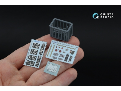 Land Rover 88 Series Ii Family - 3d-printed & Coloured Interior On Decal Paper With 3d-printed Resin Parts (For Ak Interactive K