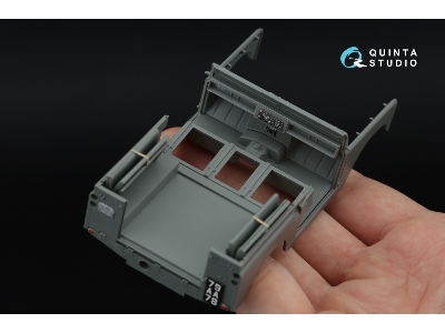 Land Rover 88 Series Ii Family - 3d-printed & Coloured Interior On Decal Paper With 3d-printed Resin Parts (For Ak Interactive K