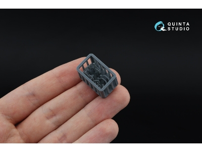 Land Rover 88 Series Ii Family - 3d-printed & Coloured Interior On Decal Paper With 3d-printed Resin Parts (For Ak Interactive K