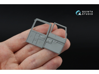 Land Rover 88 Series Ii Family - 3d-printed & Coloured Interior On Decal Paper With 3d-printed Resin Parts (For Ak Interactive K